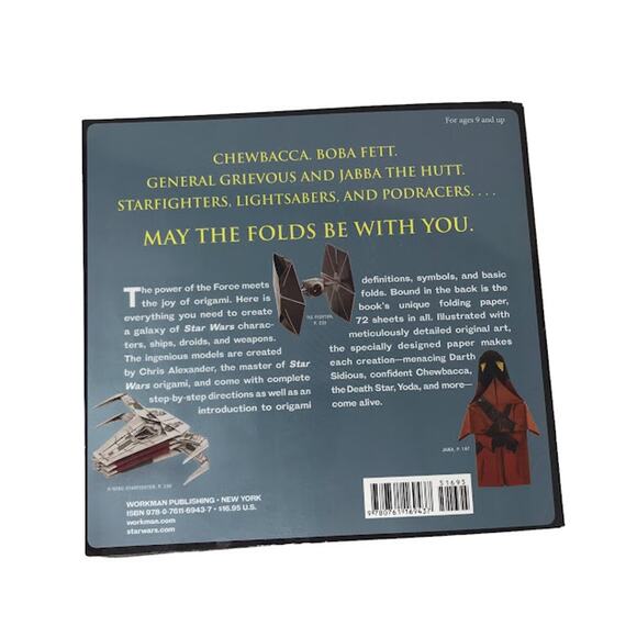 STAR WARS ORIGAMI 36 Amazing Paper-folding Projects from a Galaxy Far Far Away - Picture 4 of 4